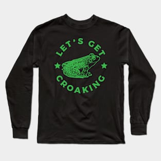 Green frog Long Sleeve T-Shirt